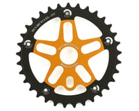 MCS Alloy Spider & Chainring Combo (Gold/Black)